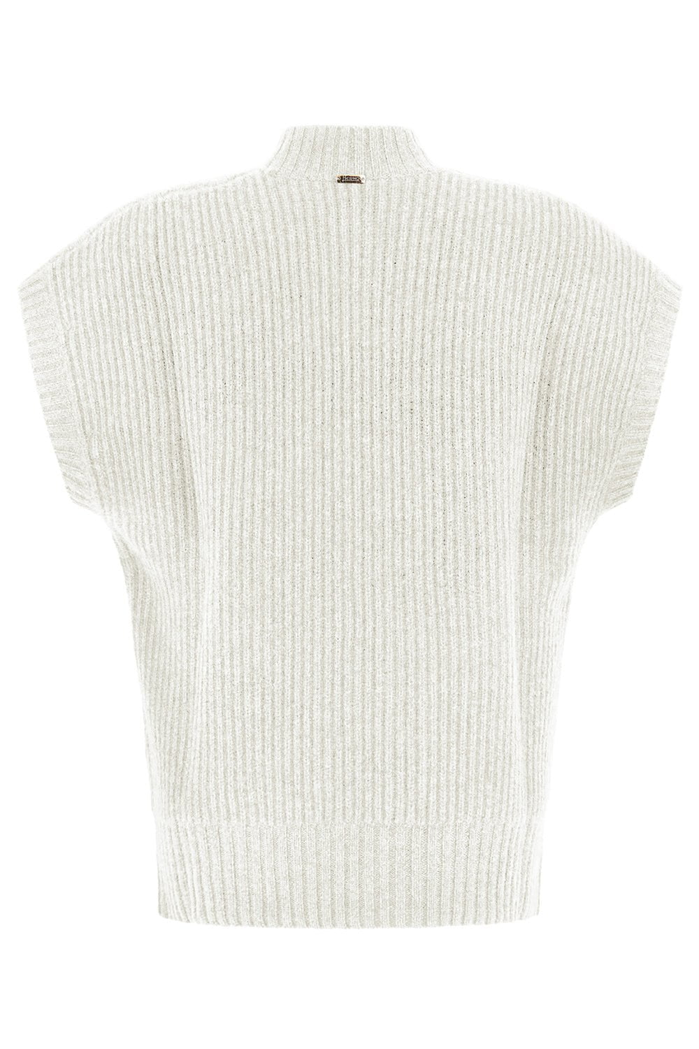 HERNO-Cable Crew Neck Vest-