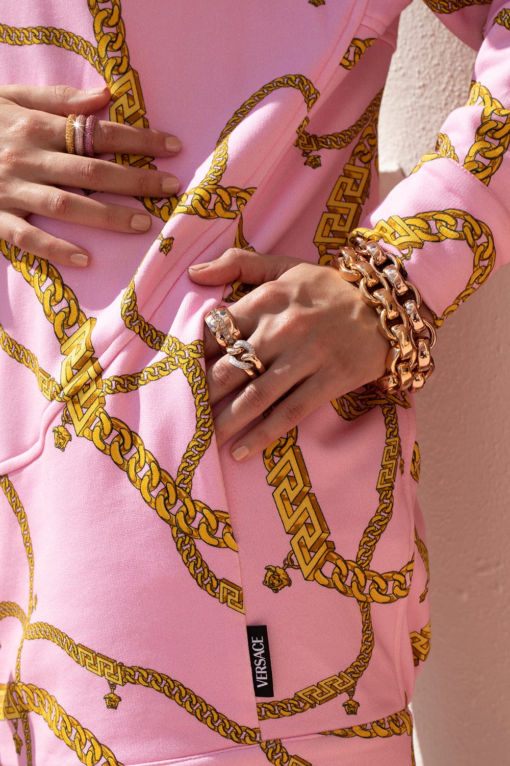 ISABELLE FA-Diamond Navette Ring-ROUGE