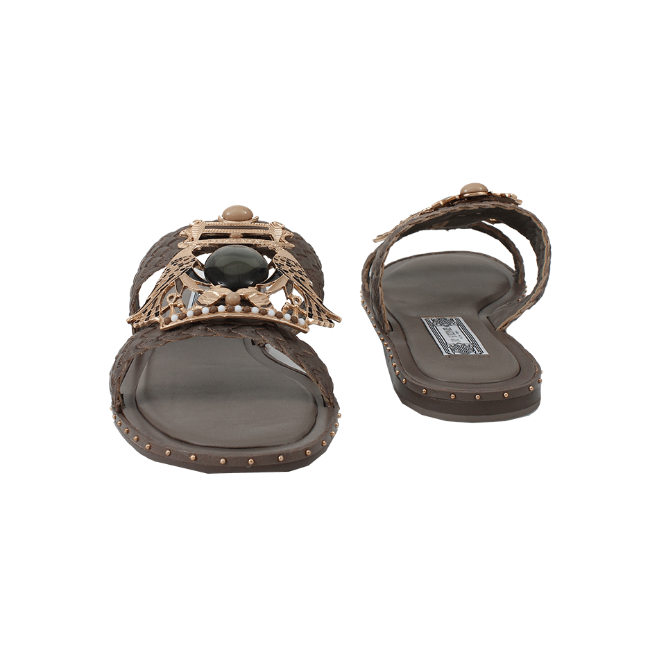 IVY KIRZHNER-Tutankamen Slide With Jewel-