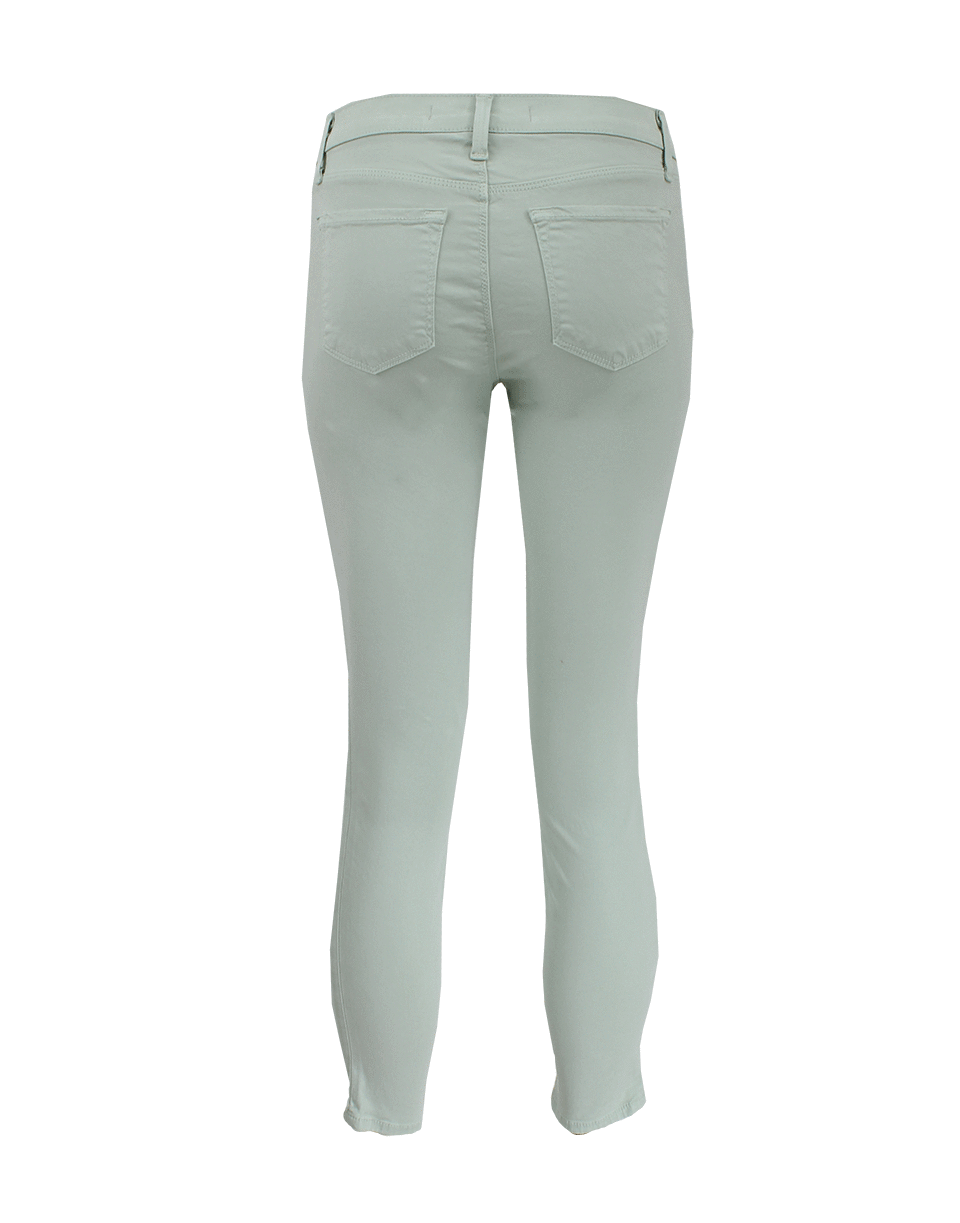 J BRAND-Mid Rise Cropped Rail Jeans-