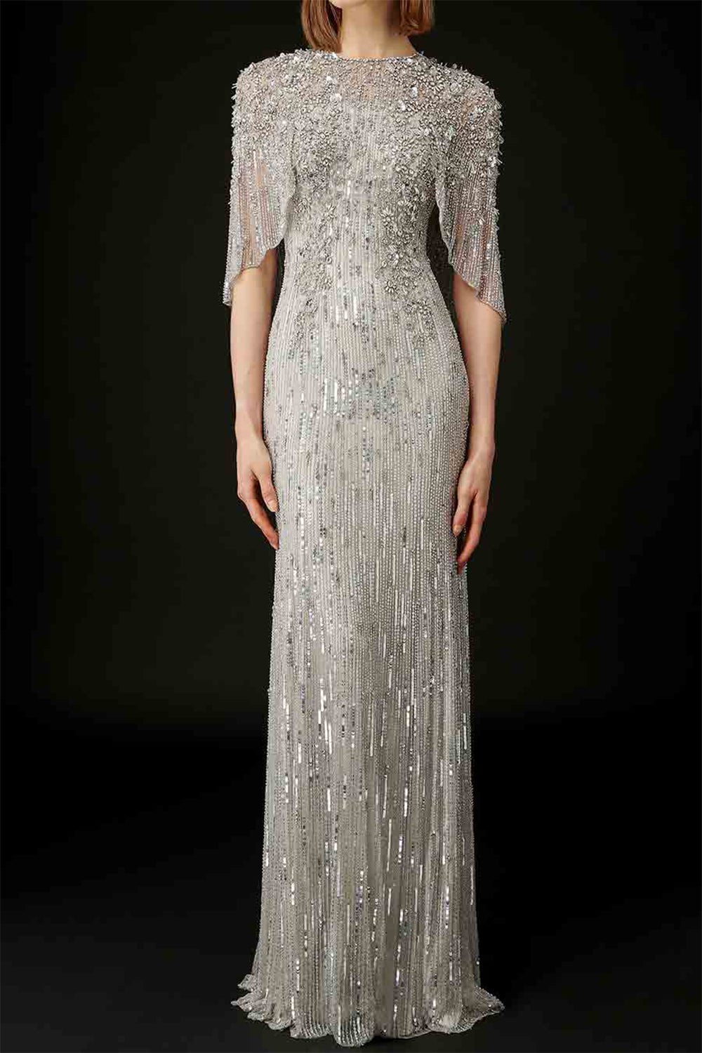 JENNY PACKHAM-Astra Cape Gown-