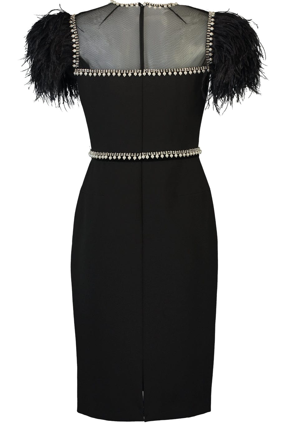 JENNY PACKHAM-Bridget Cocktail Dress- Black-BLACK