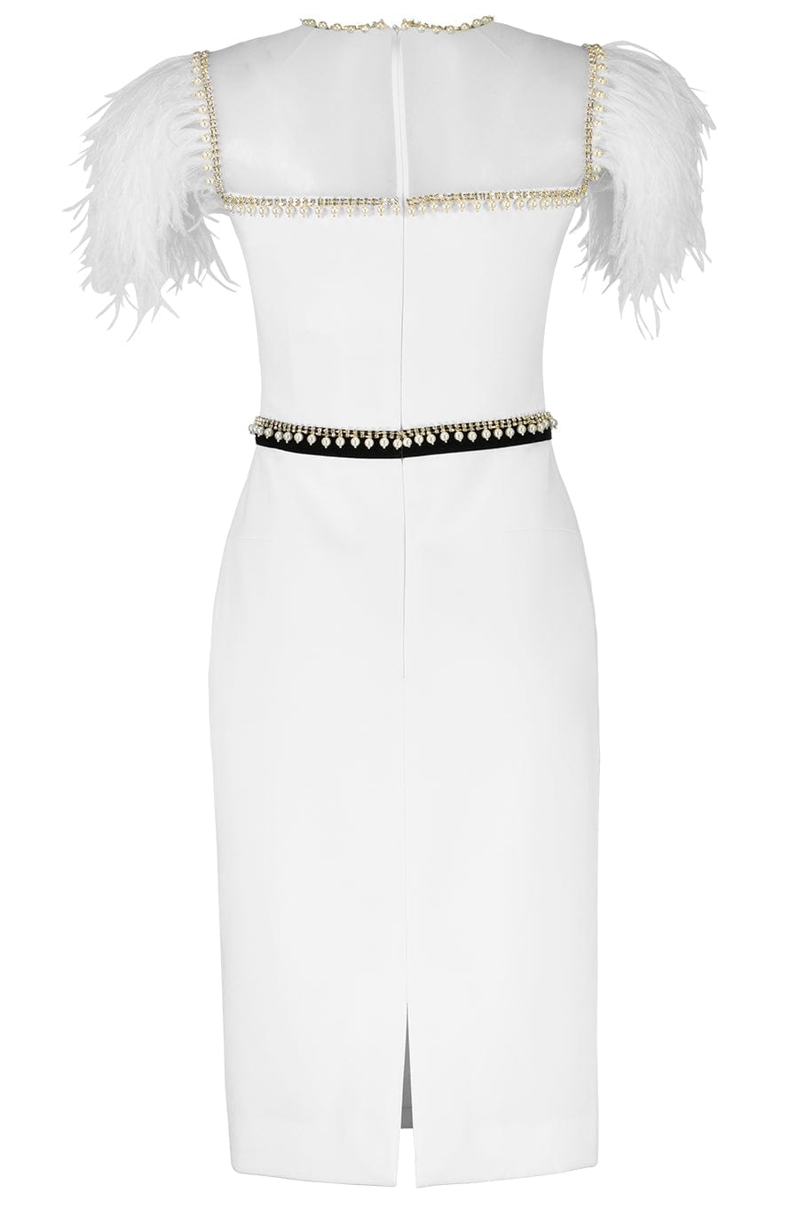 JENNY PACKHAM-Bridget Cocktail Dress - Ivory-