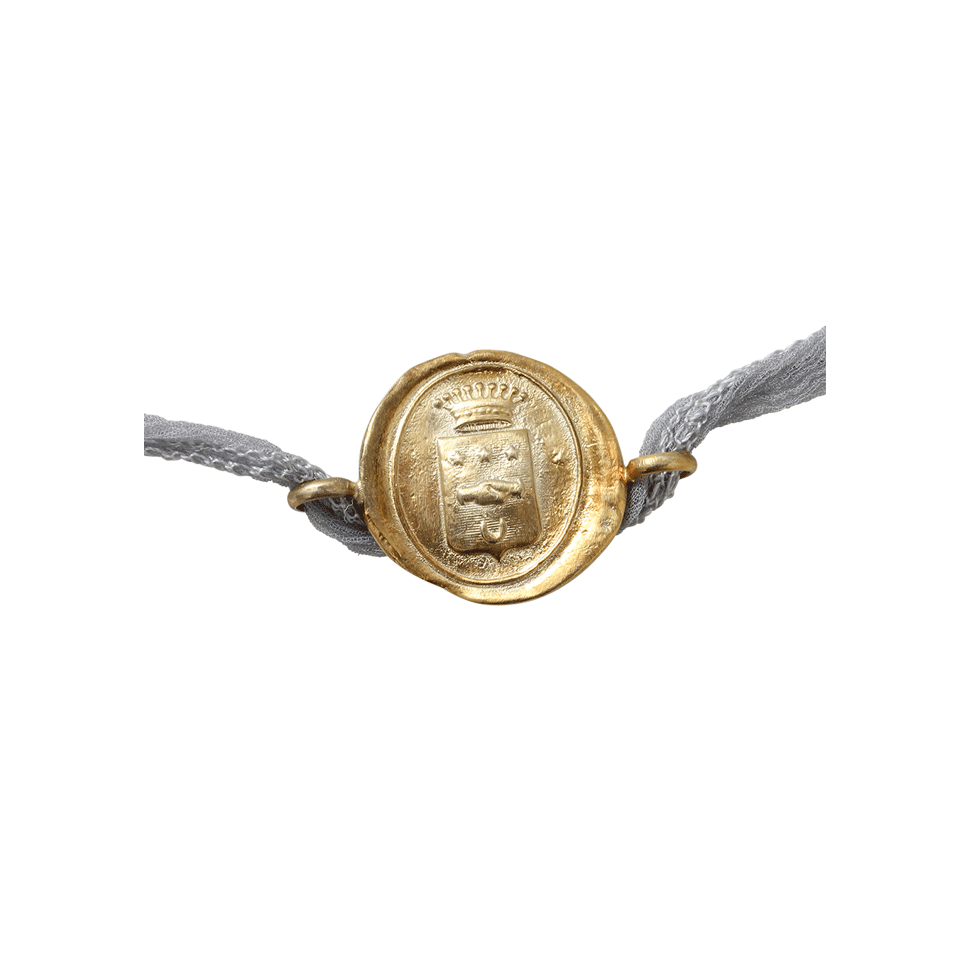 JESSICA CUSHMAN-Vermeil Horseshoe Wrap Bracelet-