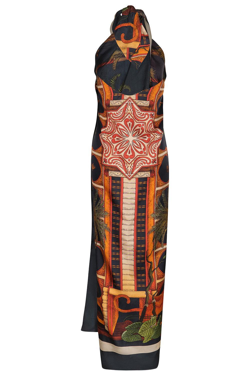 Enigma De Seda Top-DKBLUORM-4-CLOTHINGDRESSCASUAL-JOHANNA ORTIZ