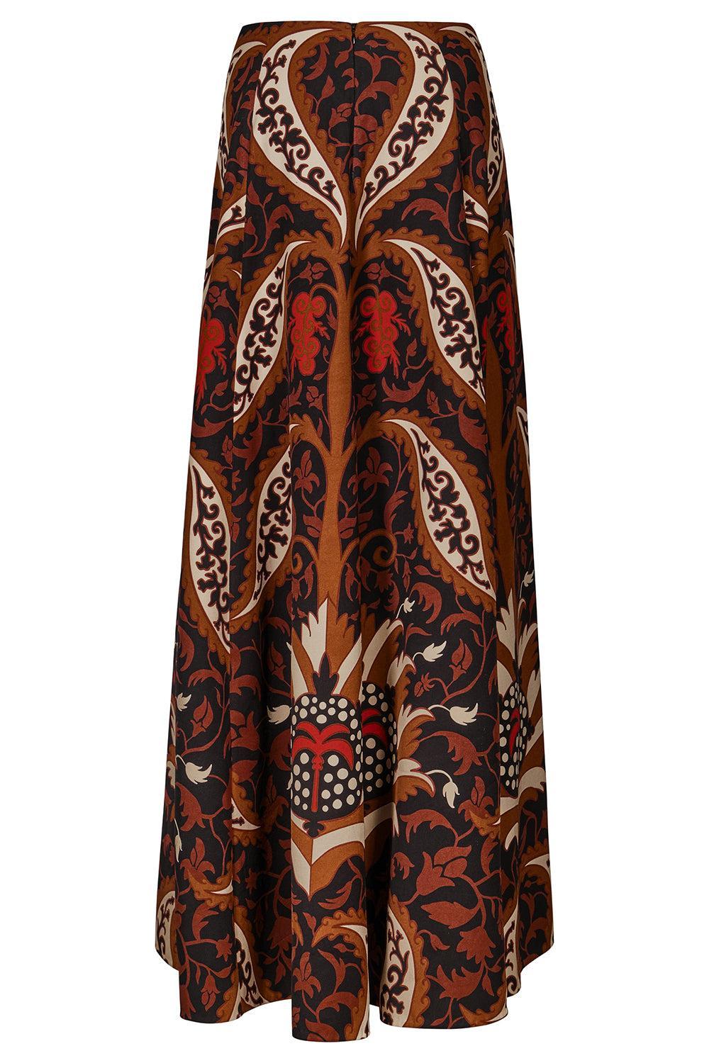 Encanto De Isla Ankle Skirt-BKMOSNDR-2-CLOTHINGSKIRTMAXI-JOHANNA ORTIZ