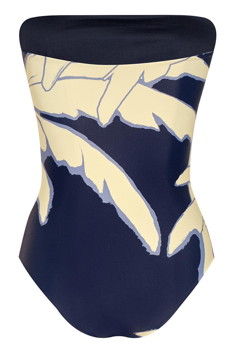 Alta Mar One Piece-BLU/ECRU-XS-CLOTHINGSWIM-JOHANNA ORTIZ