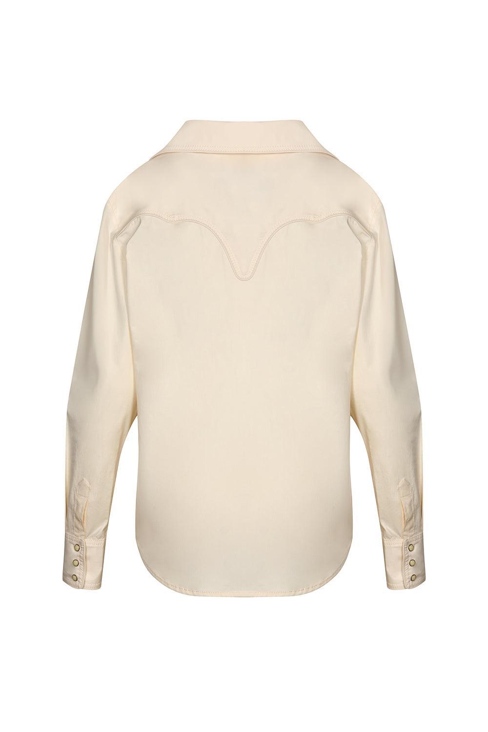 Hacia Puerto Poplin Shirt-ECRU-2-CLOTHINGTOPBLOUSE-JOHANNA ORTIZ