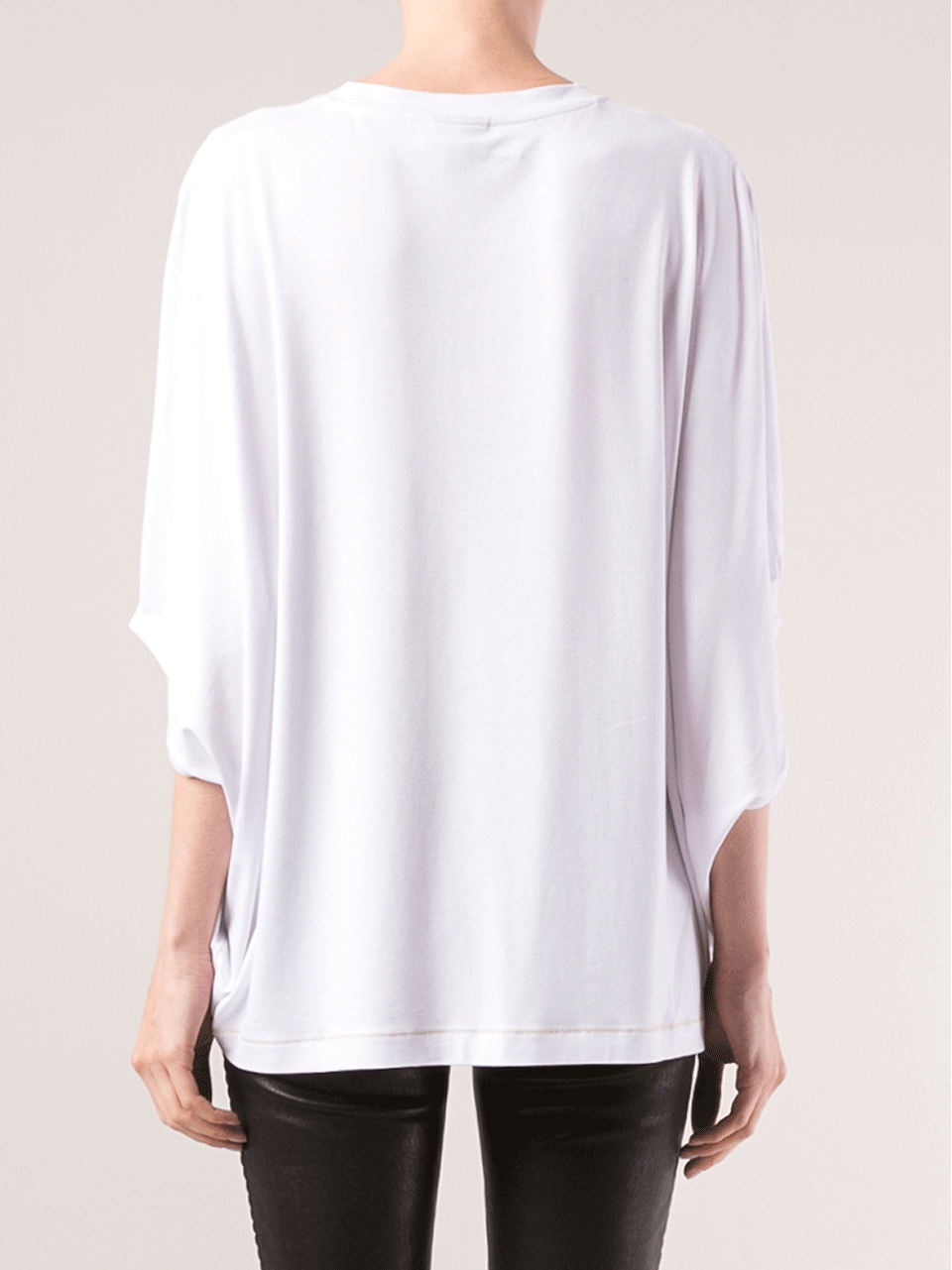 JUST CAVALLI-Dolman Sleeve Print T-Shirt-