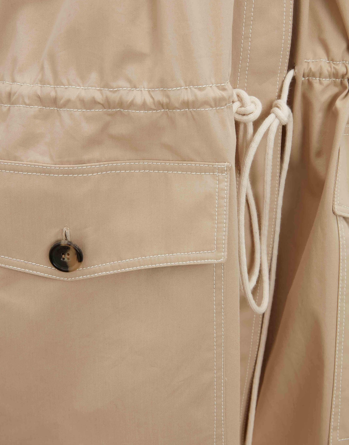 JW ANDERSON-Flax Wide Sleeve Workwear Jacket-