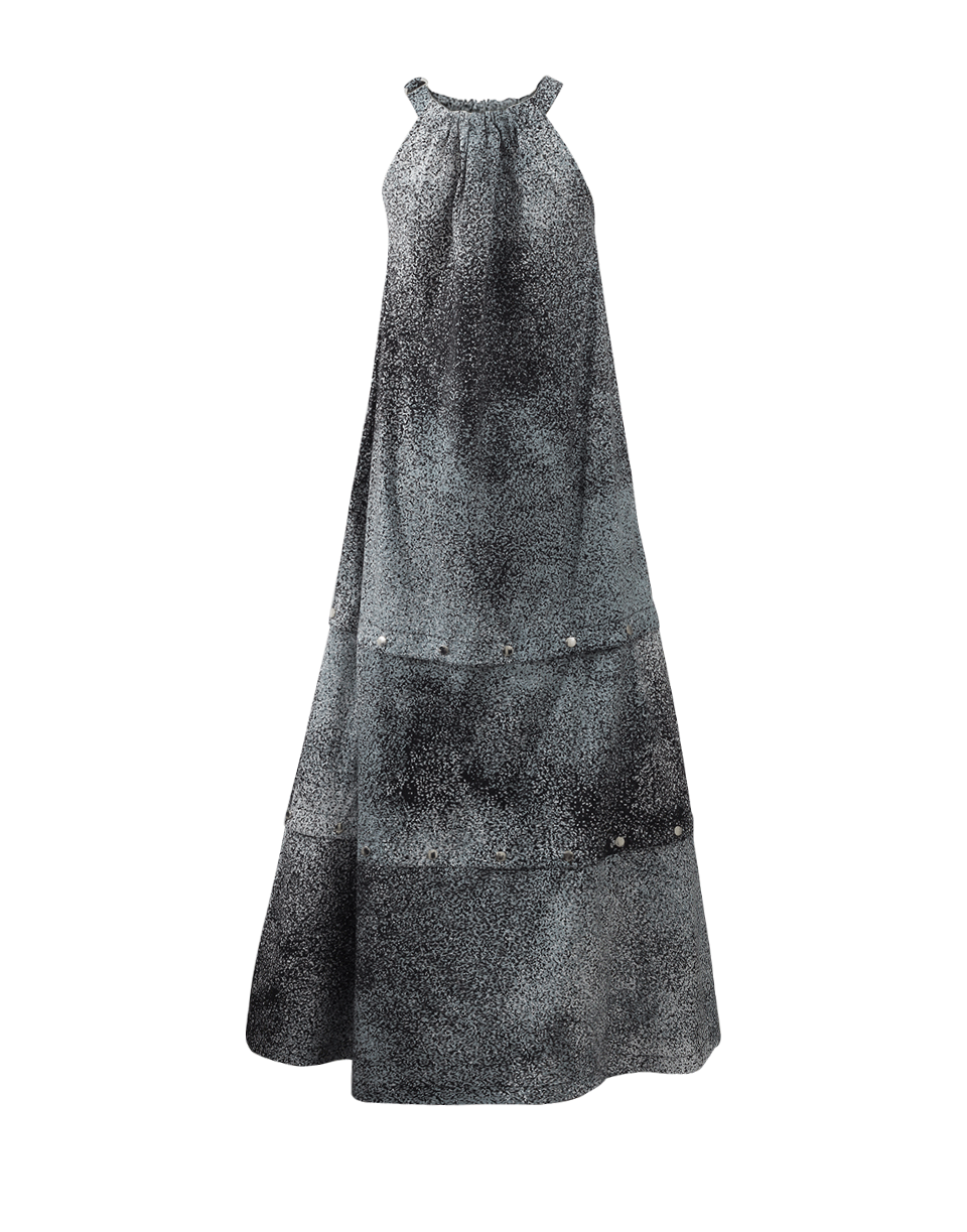 KENZO-Detachable Length Maxi Dress-