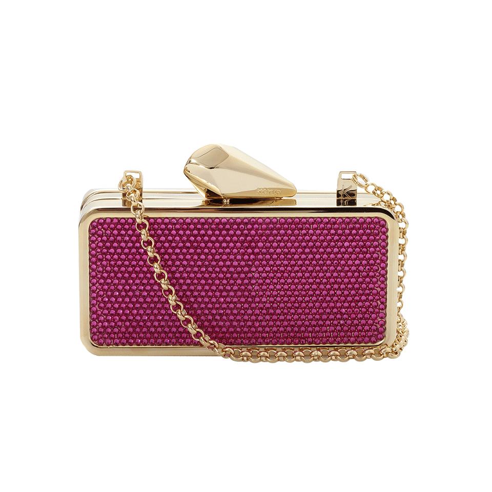 KOTUR-Get Smart iPhone Clutch-PINK/GLD