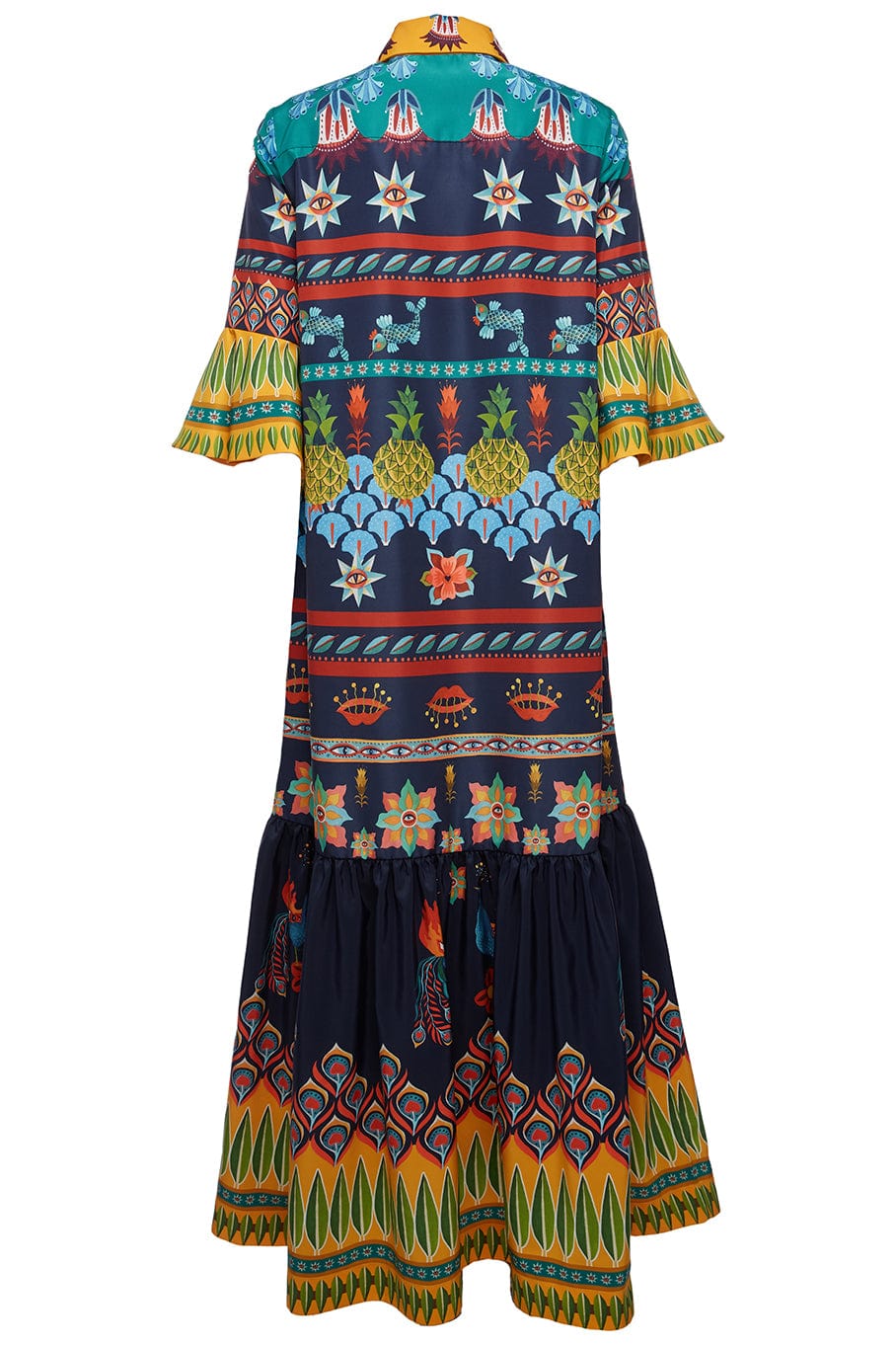 LA DOUBLEJ-Artemis Dress - Patchwork Occhi-