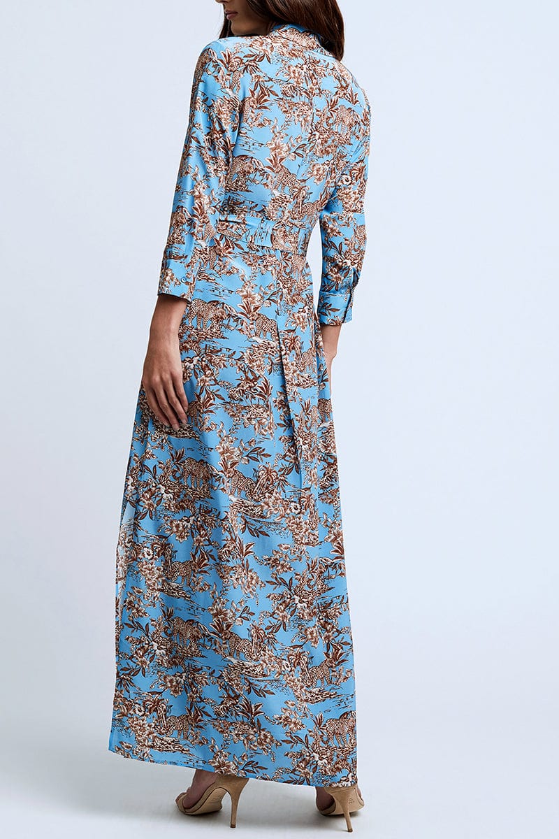 L'AGENCE-Cameron Shirt Maxi Dress-
