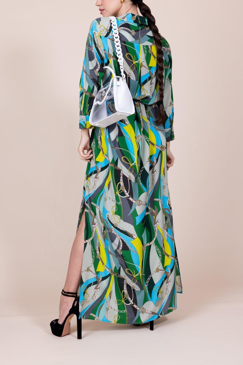 L'AGENCE-Cameron Shirt Dress-