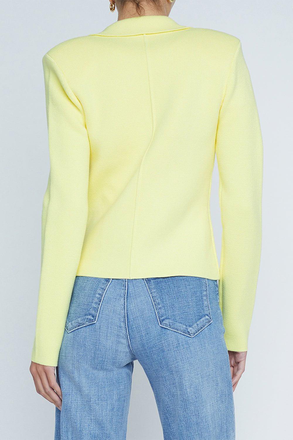 L'AGENCE-Sofia Blazer - Yellow Sorbet-