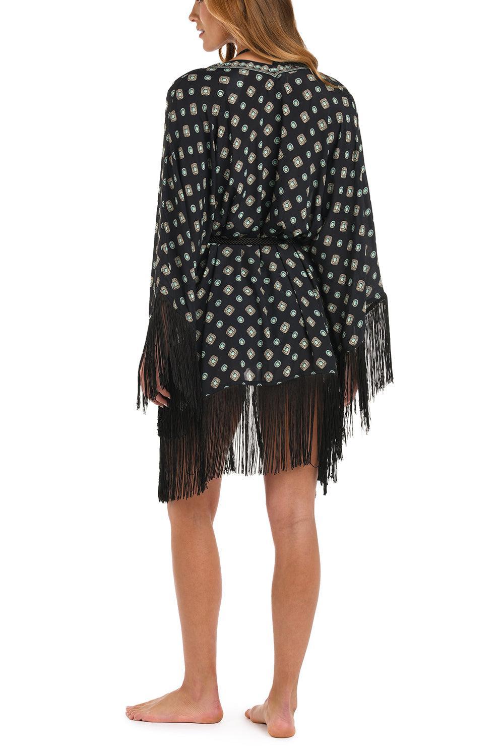 Caterina Short Kimono-BLACK-S/M-CLOTHINGSWIM-L'AGENCE