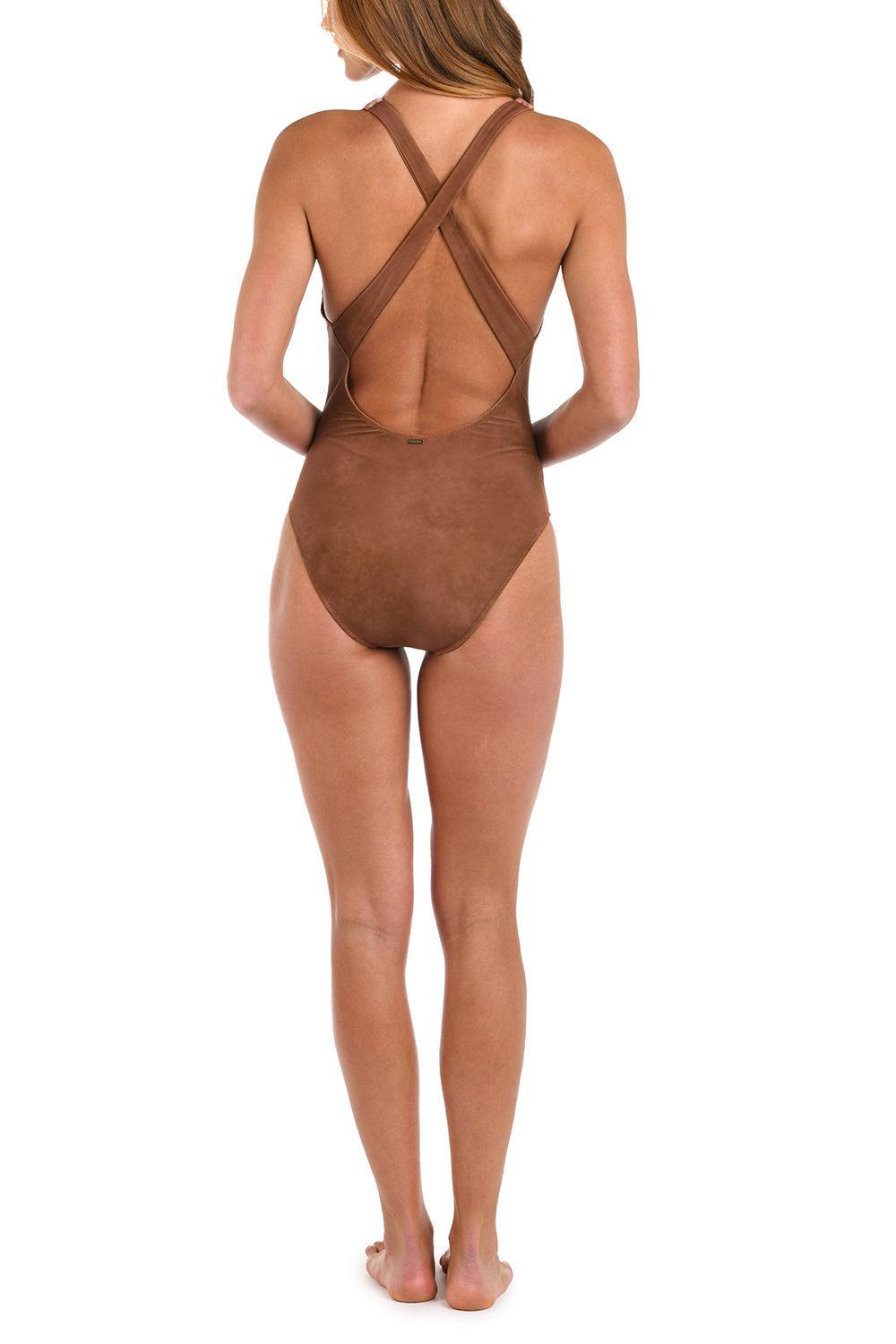Lisa Bolero One Piece-BRONZE-XS-CLOTHINGSWIM-L'AGENCE