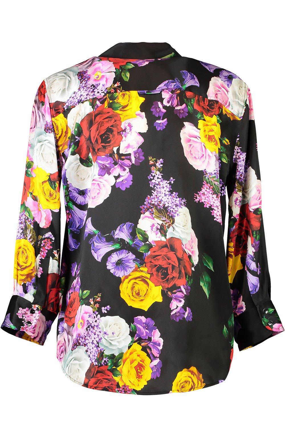 L'AGENCE-Dani Blouse - Mixed Roses-