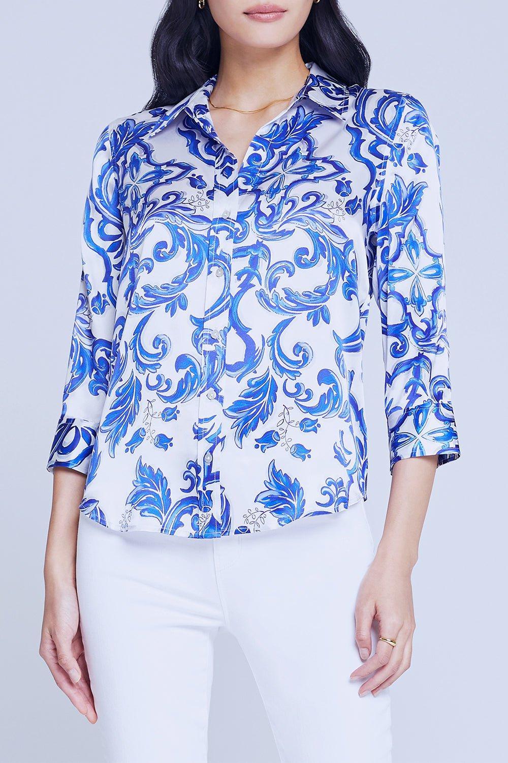 L'AGENCE-Dani Blouse - Mediterranean-