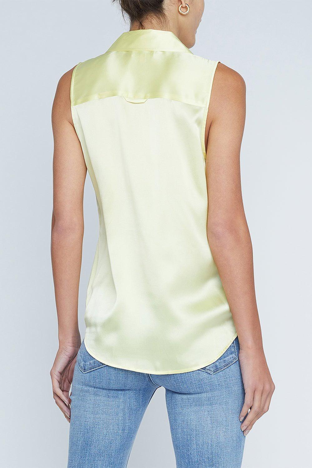 L'AGENCE-Emmy Blouse - Yellow Sorbet-