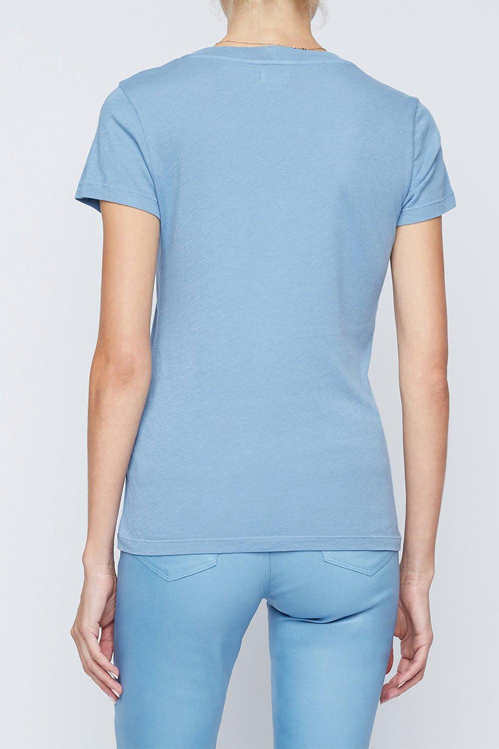 L'AGENCE-Becca Tee - Blue Mist-
