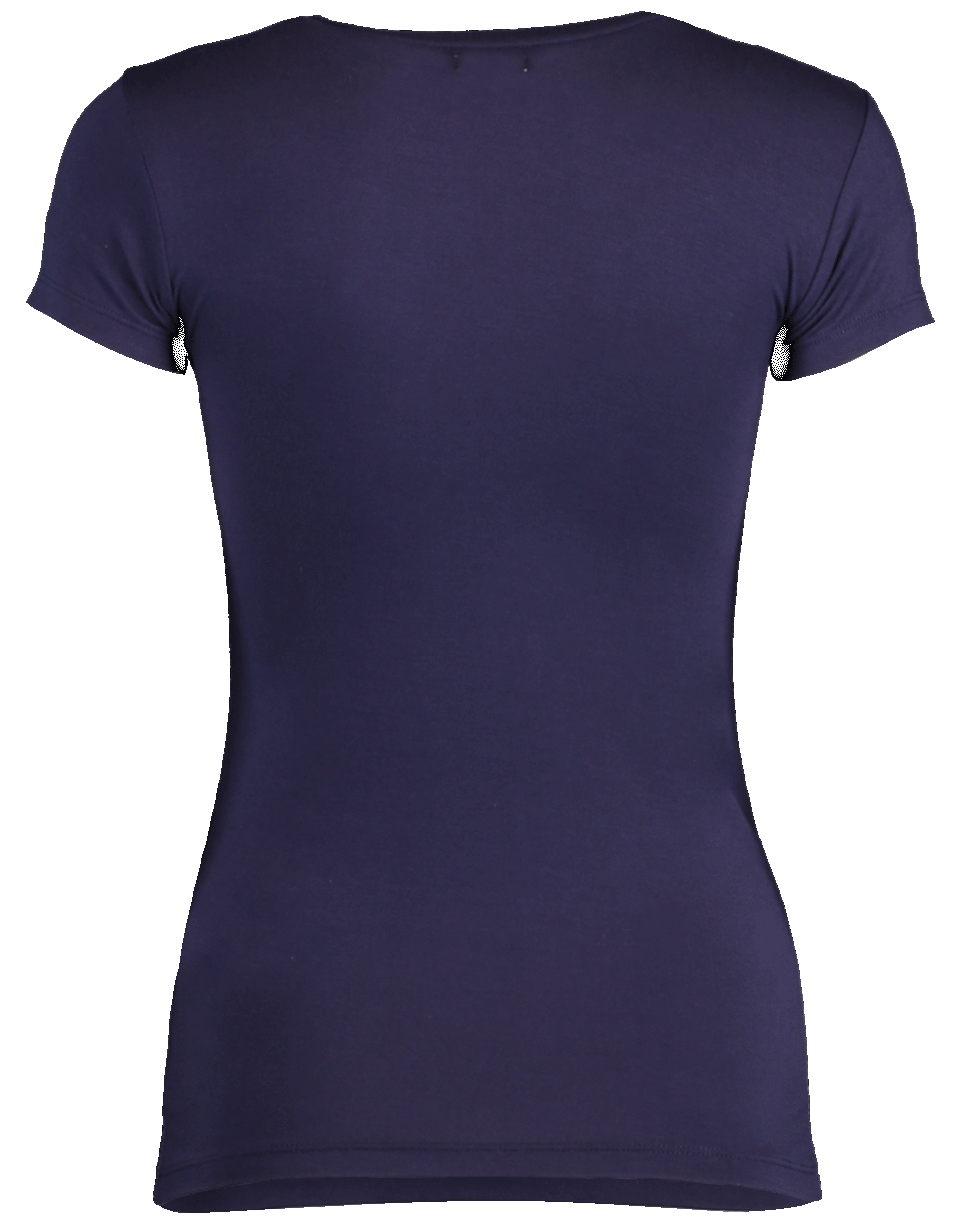 L'AGENCE-Ressi Crewneck T-Shirt-