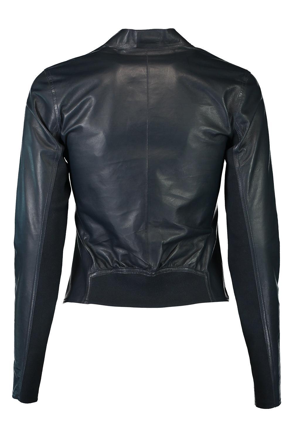 Chapin Jacket - Navy Silver-NVY/SILV-XS-CLOTHINGCOATLEATHER-LAMARQUE