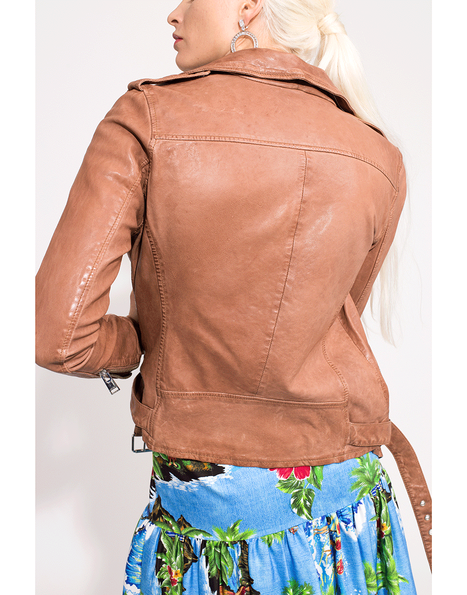 LAMARQUE-Kiyoshi Leather Biker Jacket-