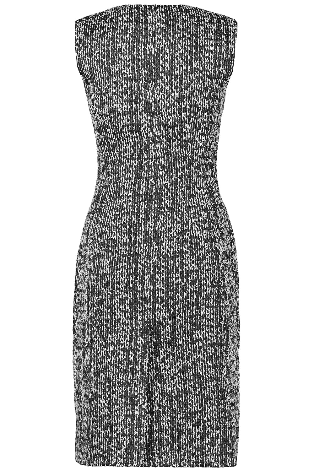 LANVIN-Sleeveless Boucle Dress-
