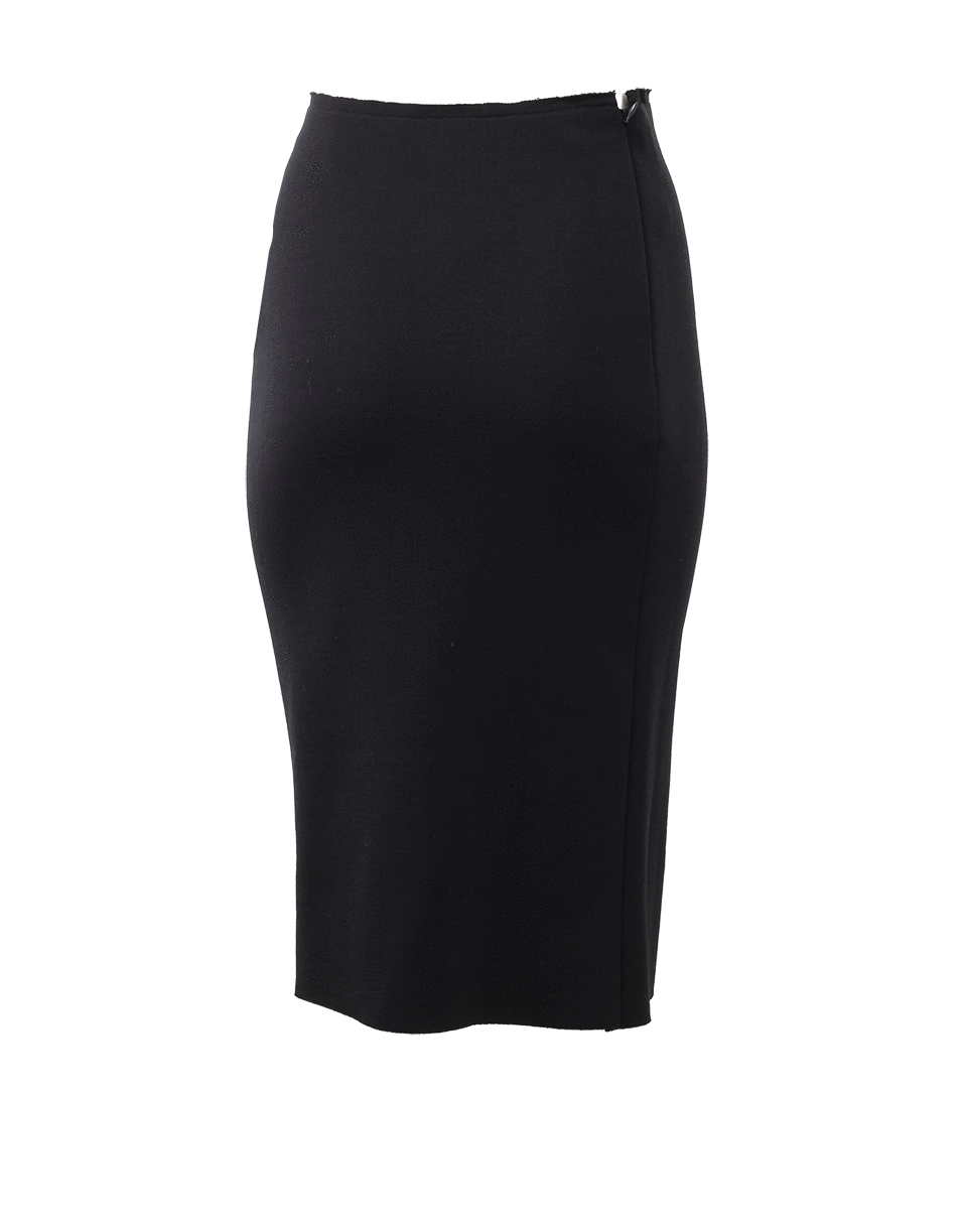LANVIN-Safety Pin Pencil Skirt-