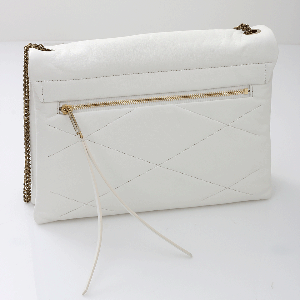 LANVIN-Sugar Medium Chain Bag-WHITE