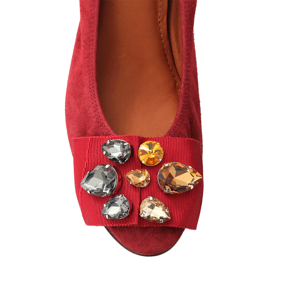 LANVIN-Ballerina Cubed Heel-