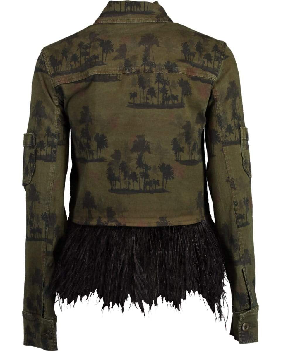 LE SUPERBE-Overdye Coastal Palm Freebird Jacket-