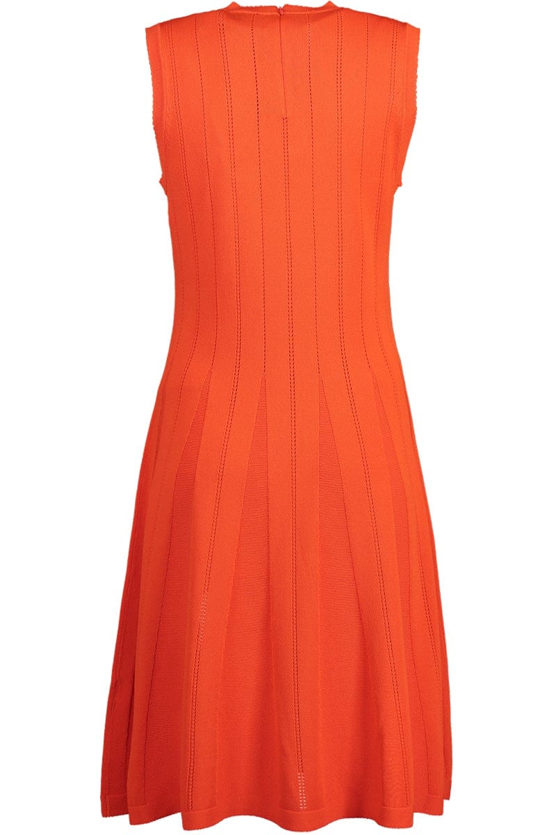 LELA ROSE-Sleeveless Fit & Flare Dress-