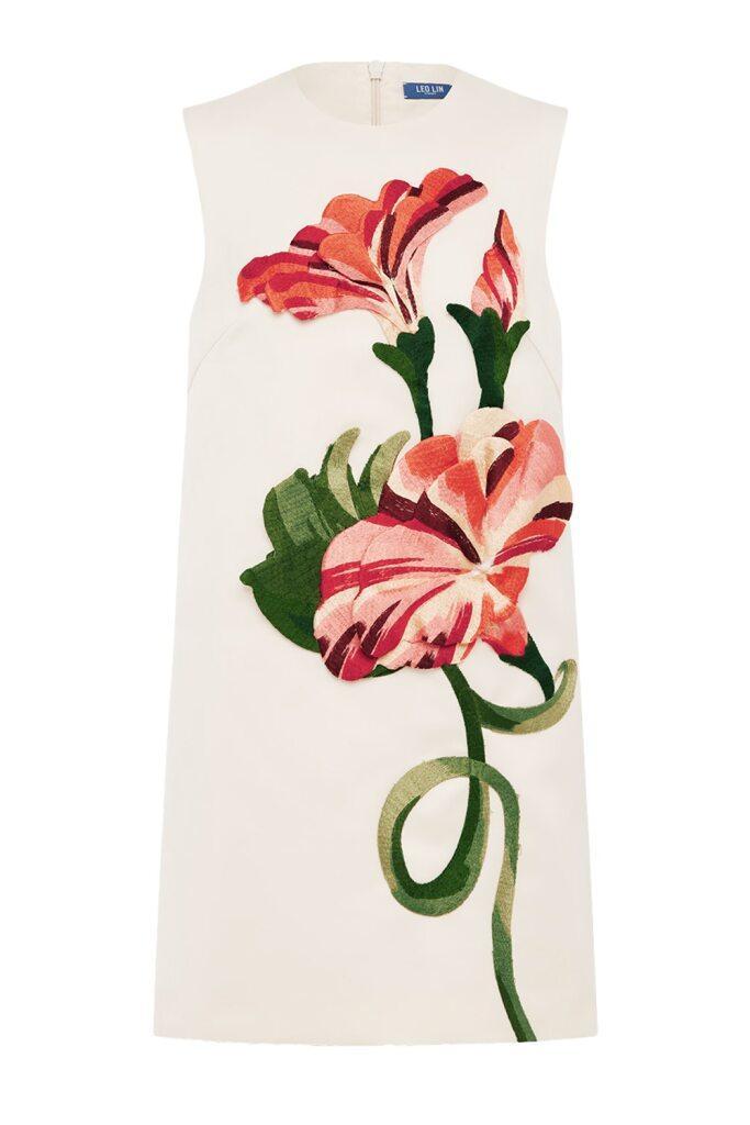 leo lin yvonne dress LEO LIN: Yvonne Mini Dress