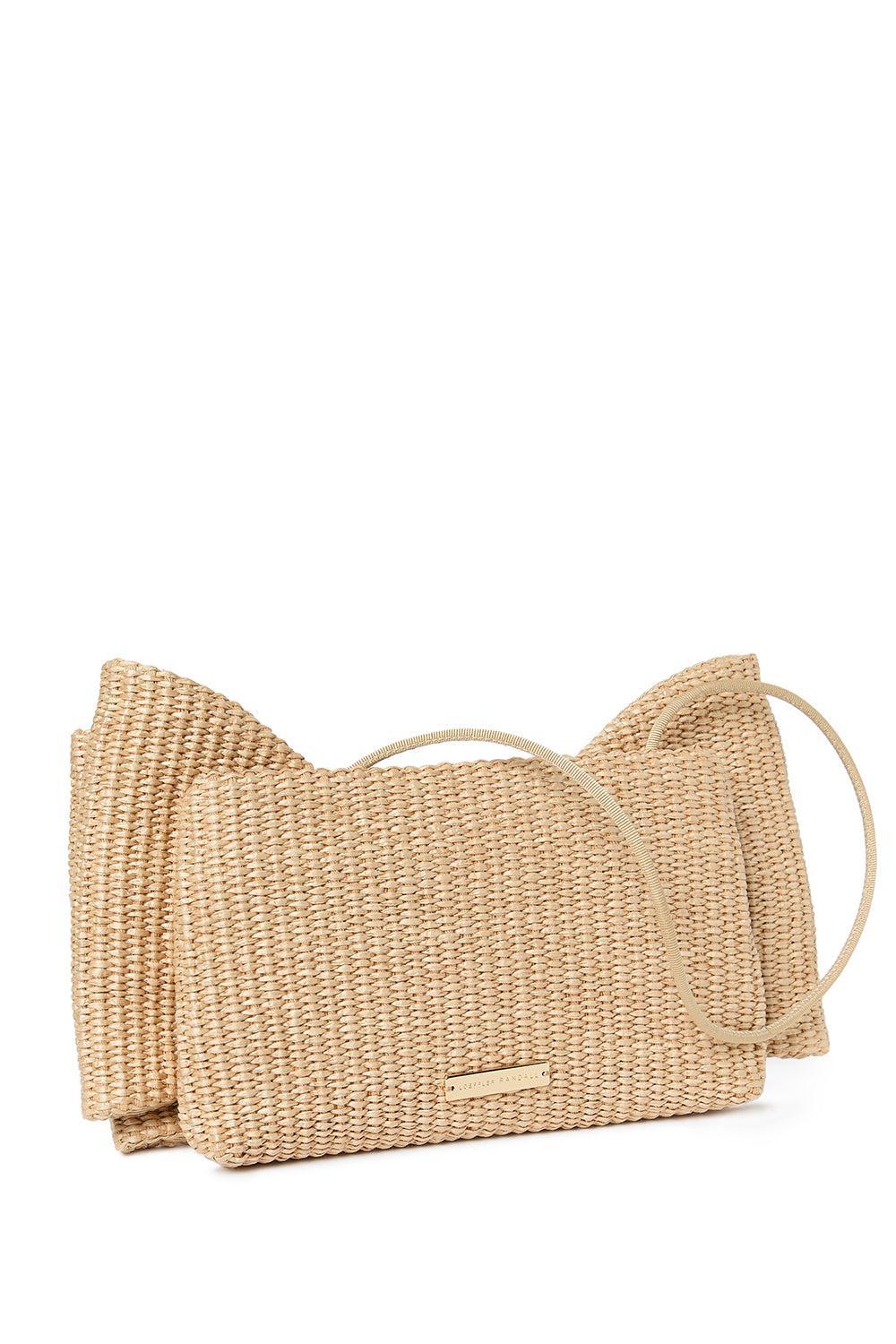 Valerie Clutch-NATURAL-O/S-HANDBAGCLUTCHES-LOEFFLER RANDALL