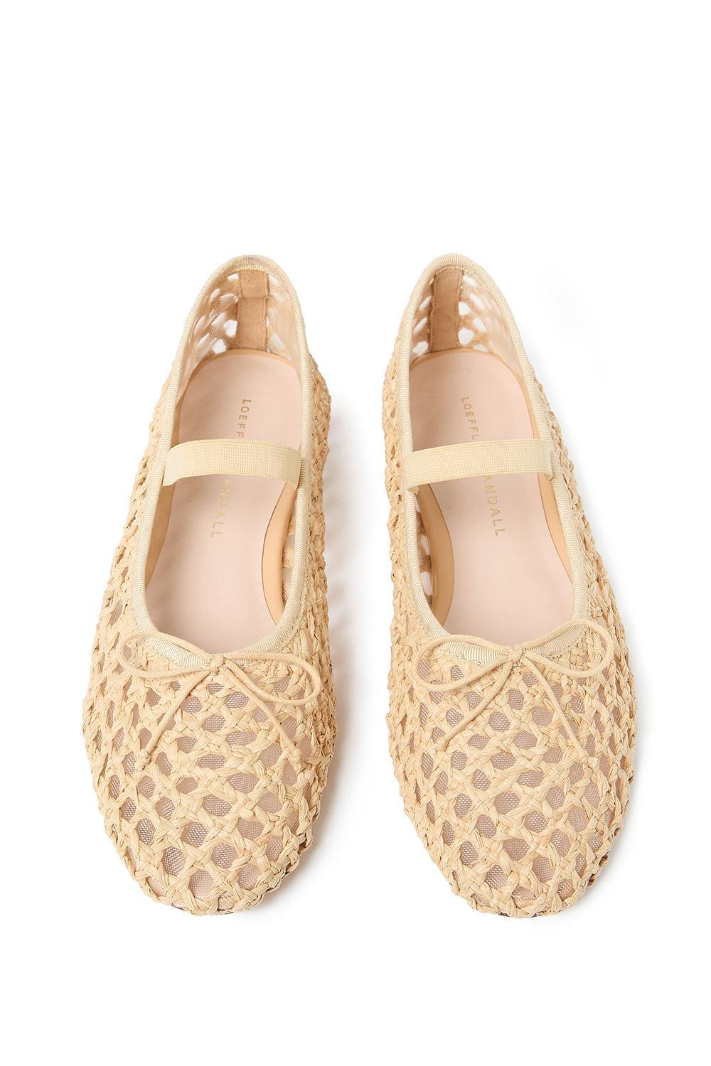 Leonie Flat-NATURAL-6-SHOEFLAT SHOE-LOEFFLER RANDALL