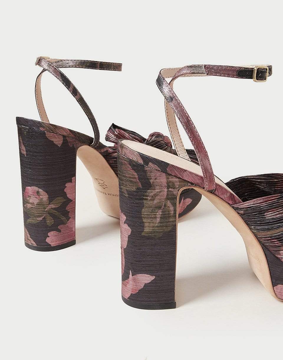 LOEFFLER RANDALL-Pleated Platform Sandal-