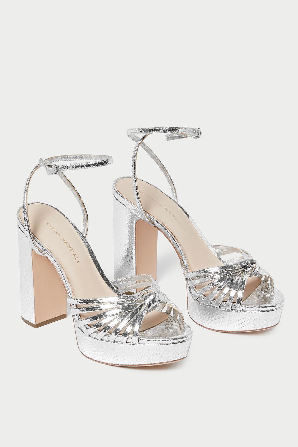 Rivka Sandal - Silver-SILVER-6-SHOESANDAL-LOEFFLER RANDALL