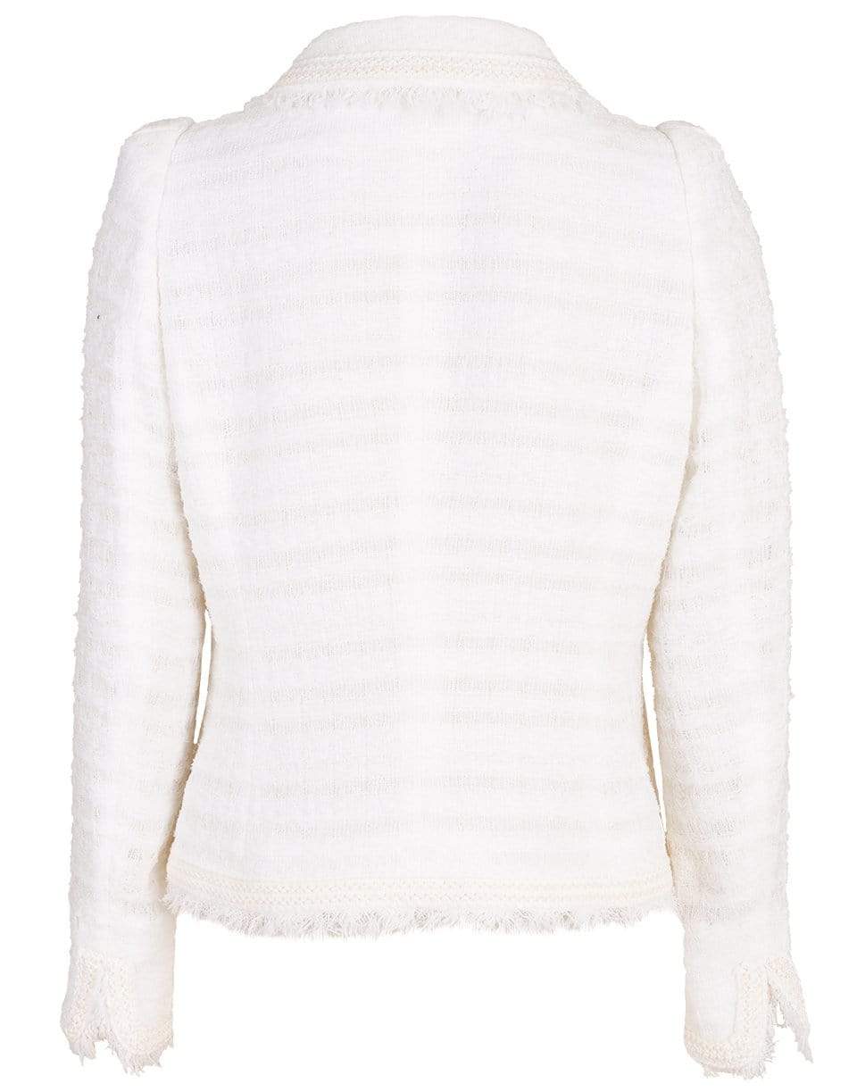 MAISON COMMON-Pearl Button Tweed Jacket-