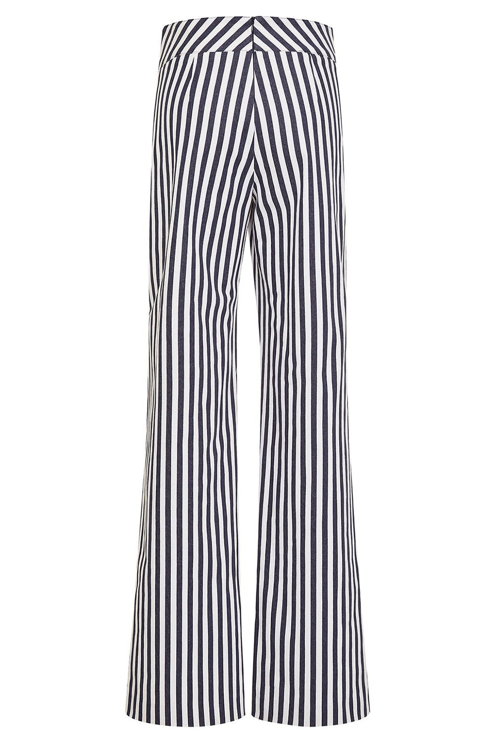 MAISON COMMON-Striped Sailor Pant-