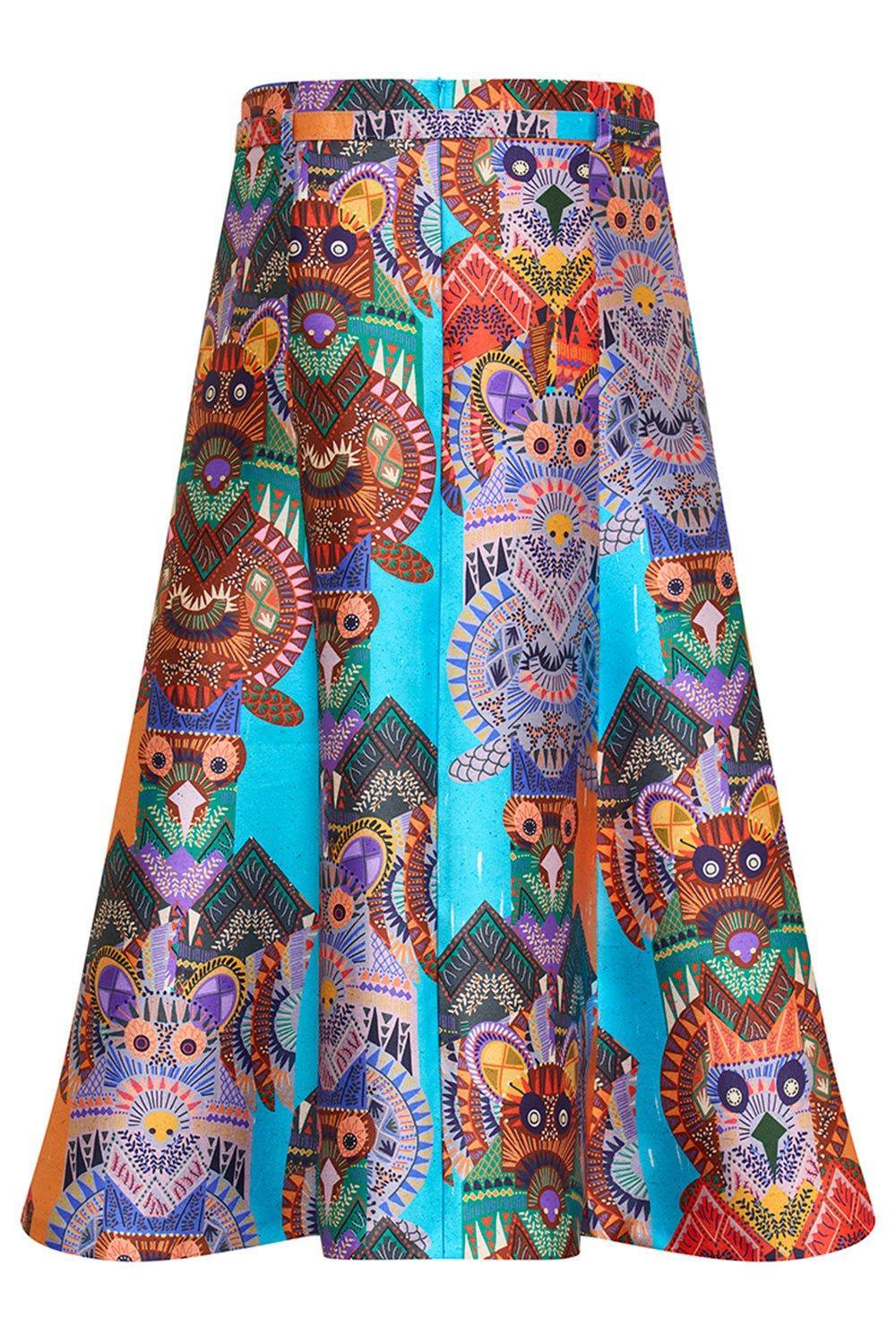 MAISON COMMON-Totem Pole Midi Skirt-
