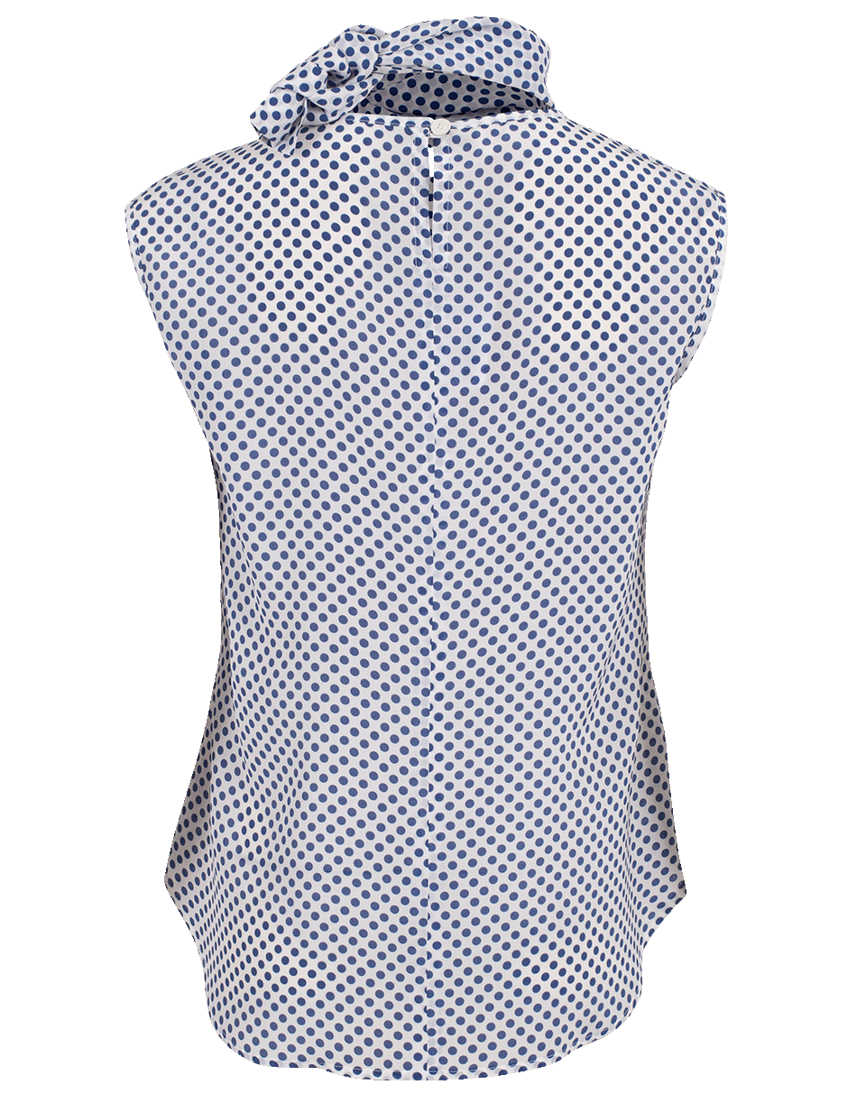 MAISON COMMON-Neck Tie Silk Shell-