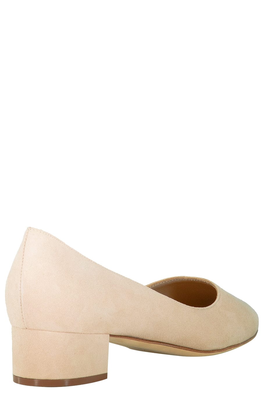 MANOLO BLAHNIK-Listony Samba Tondo Pump - Nude-