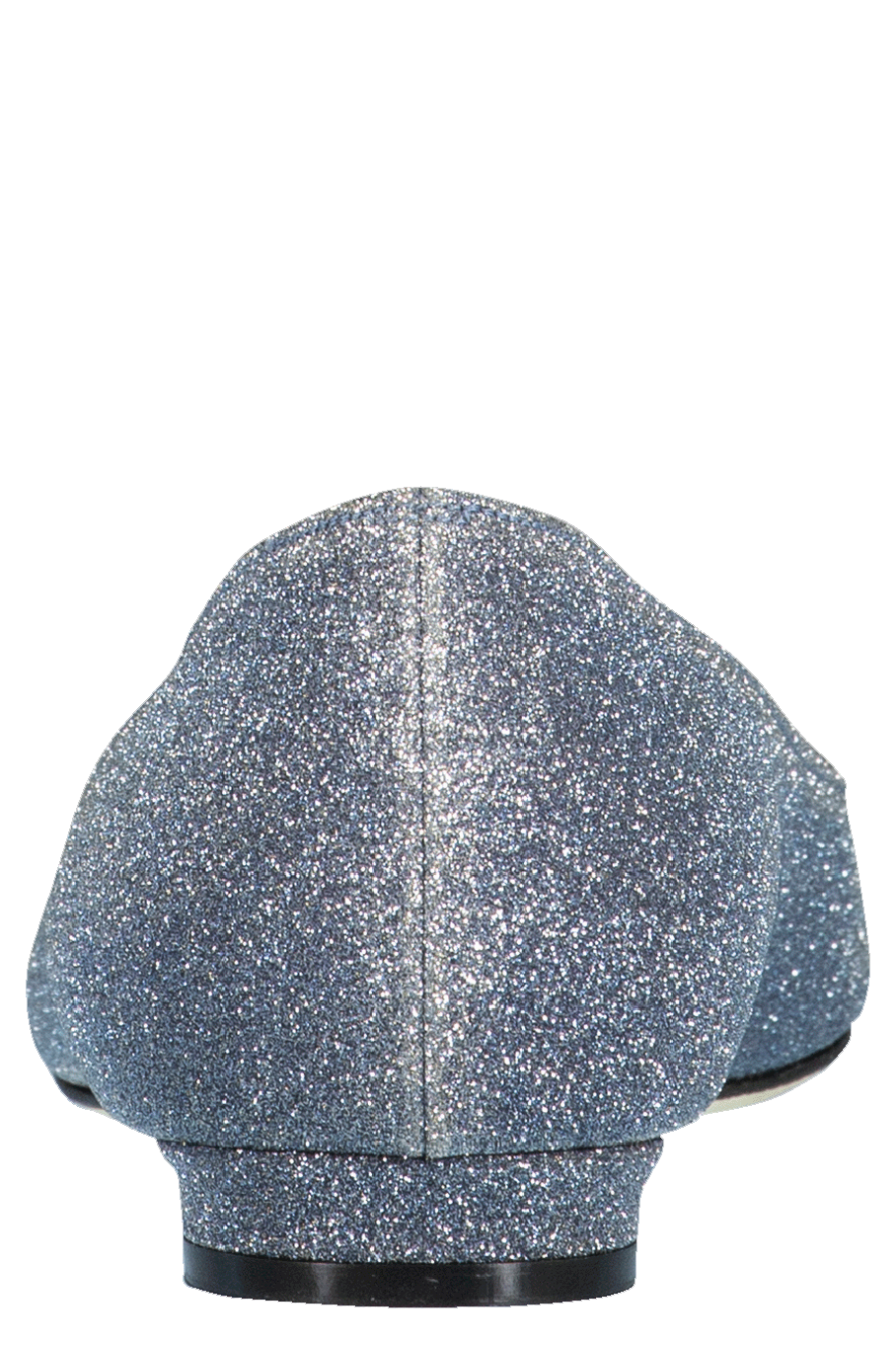 MANOLO BLAHNIK-Titto Glitter Ballerina Flat-