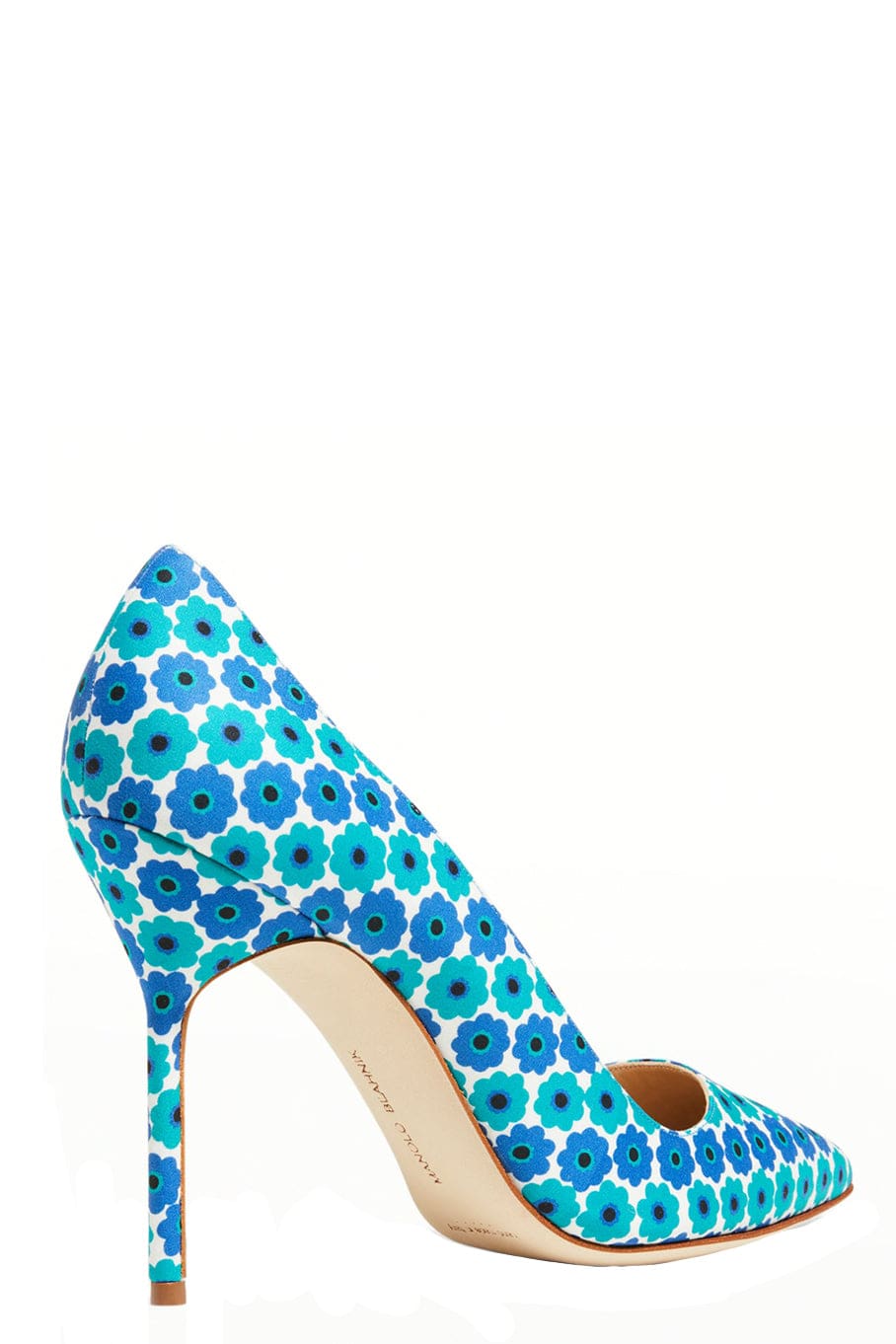 MANOLO BLAHNIK-BB Pump - Blue-
