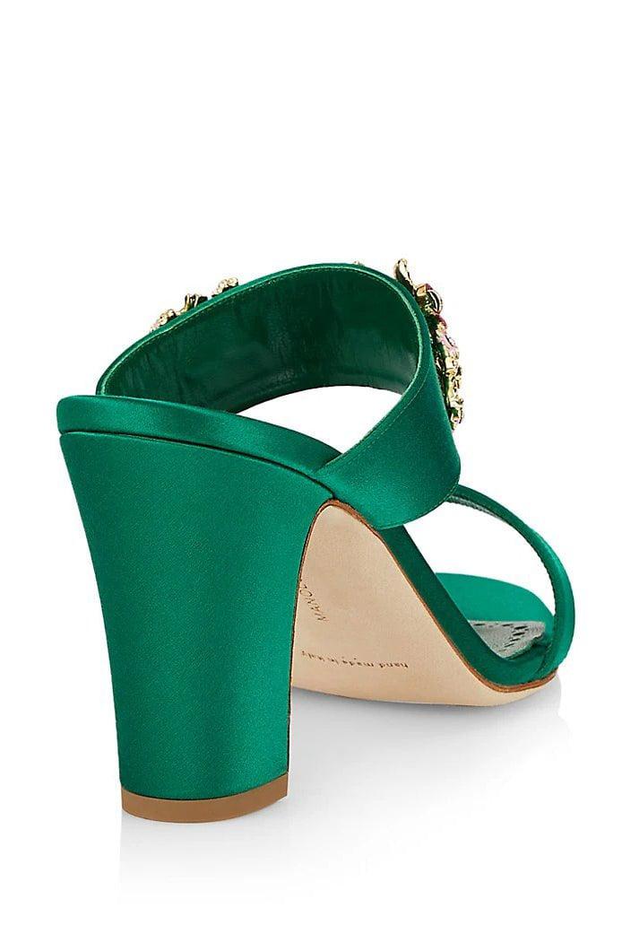 MANOLO BLAHNIK-Sayani 90 Mules-