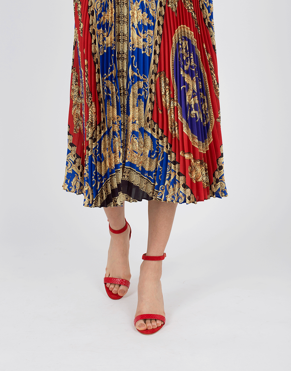 MANOLO BLAHNIK-Chaos Ankle Wrap Sandal-