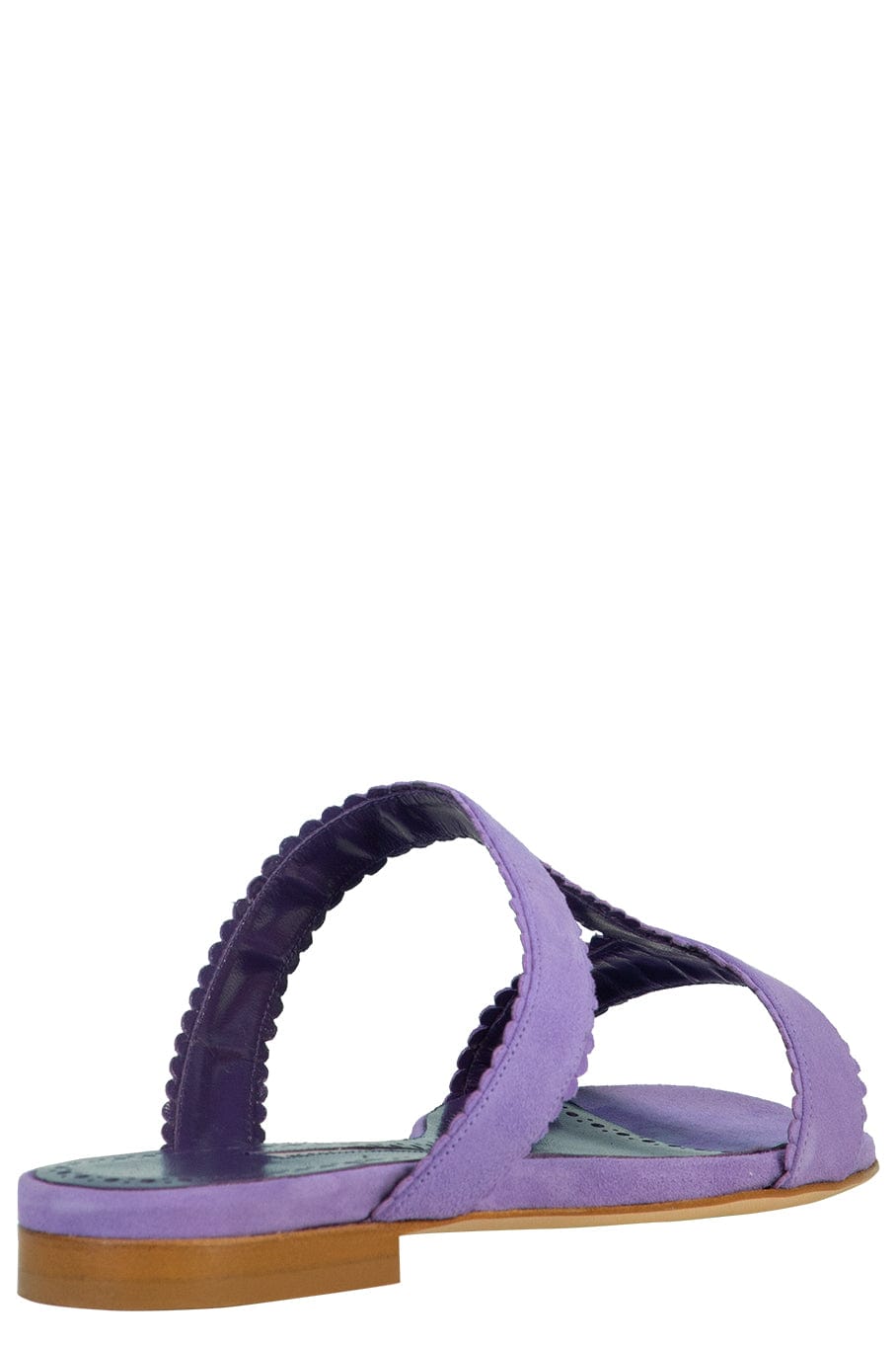 MANOLO BLAHNIK-Artas Suede Sandal-